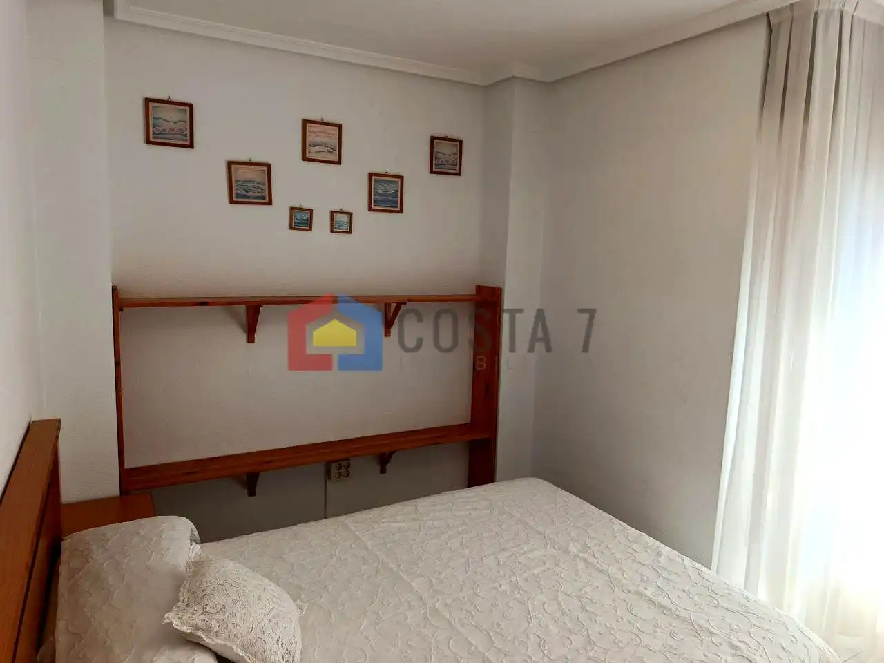 Bedroom of Flat for sale in Noja  with Heating, Terrace and Furnished