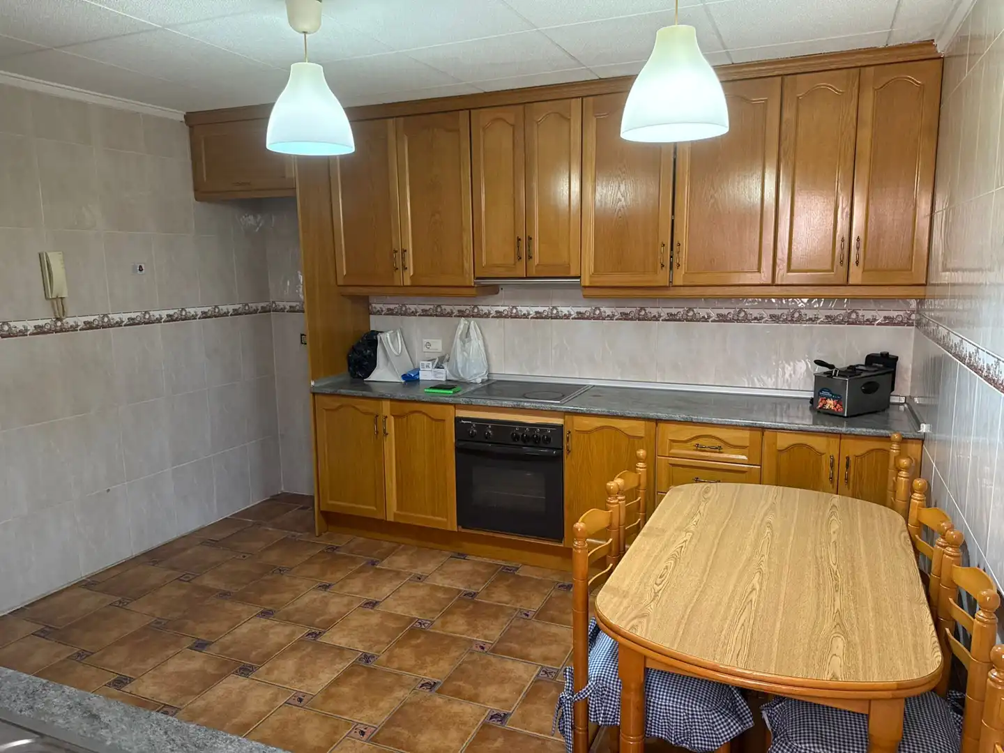 Kitchen of Flat for sale in Redován  with Air Conditioner, Furnished and Balcony