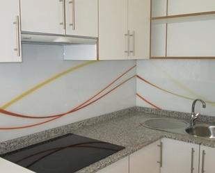 Kitchen of Apartment to rent in Santiago de Compostela   with Heating, Parquet flooring and Furnished