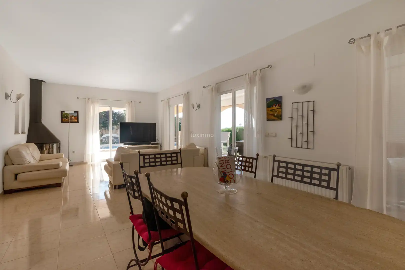 Comedor de Casa o chalet en venta en Altea con Aire acondicionado, Terraza y Piscina