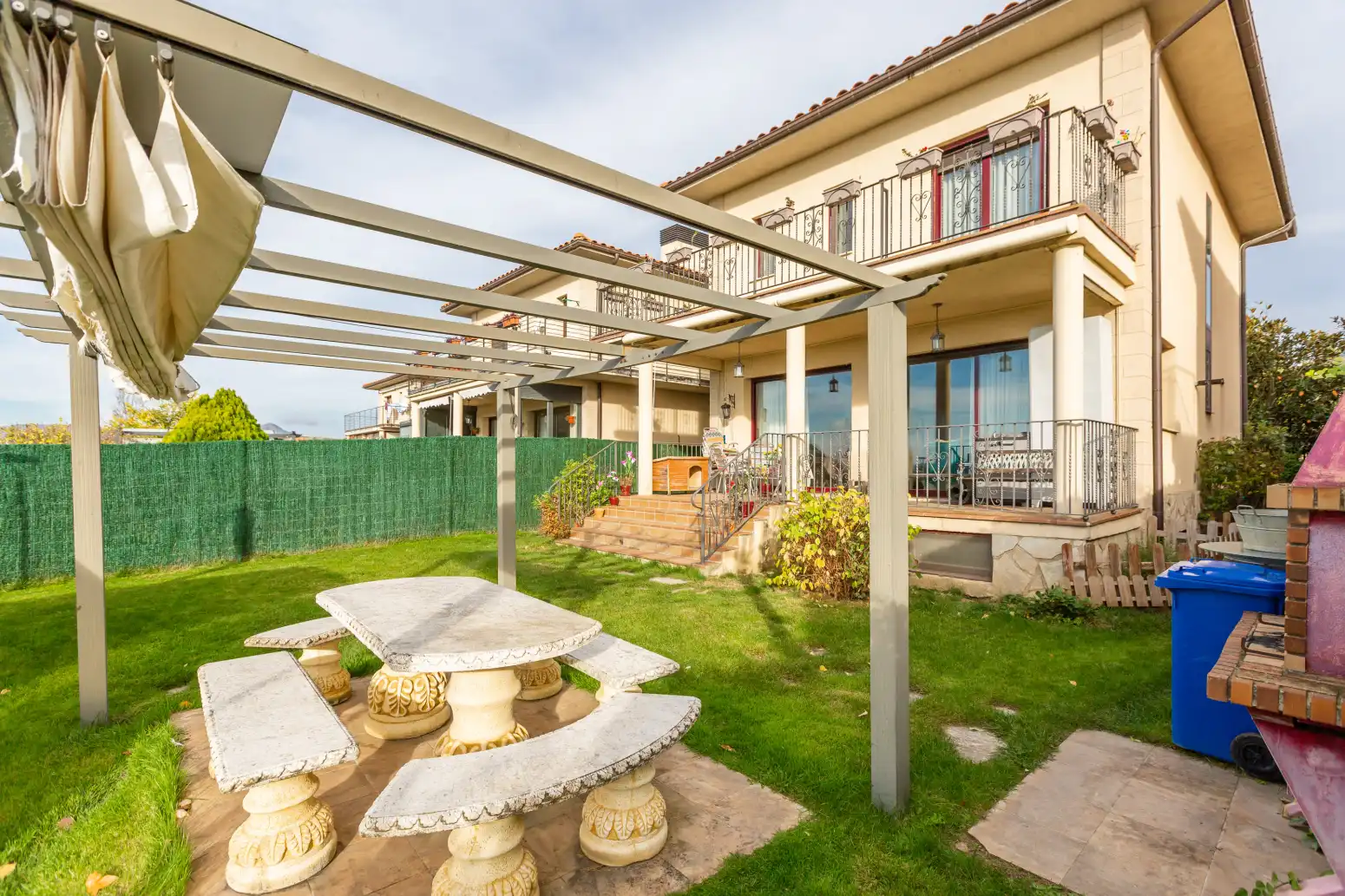 Jardí de Casa o xalet en venda en Berrioplano / Berriobeiti amb Calefacció, Jardí privat i Parquet