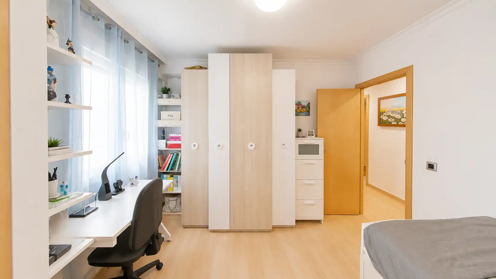 Schlafzimmer von Dachboden zum Verkauf in Vélez-Málaga mit Klimaanlage, Terrasse und Möbliert