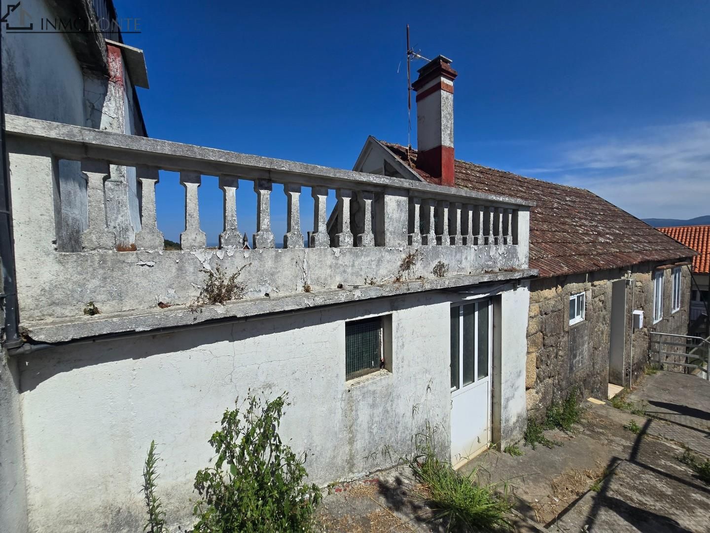 Vista exterior de Casa o chalet en venta en Poio con Jardín privado