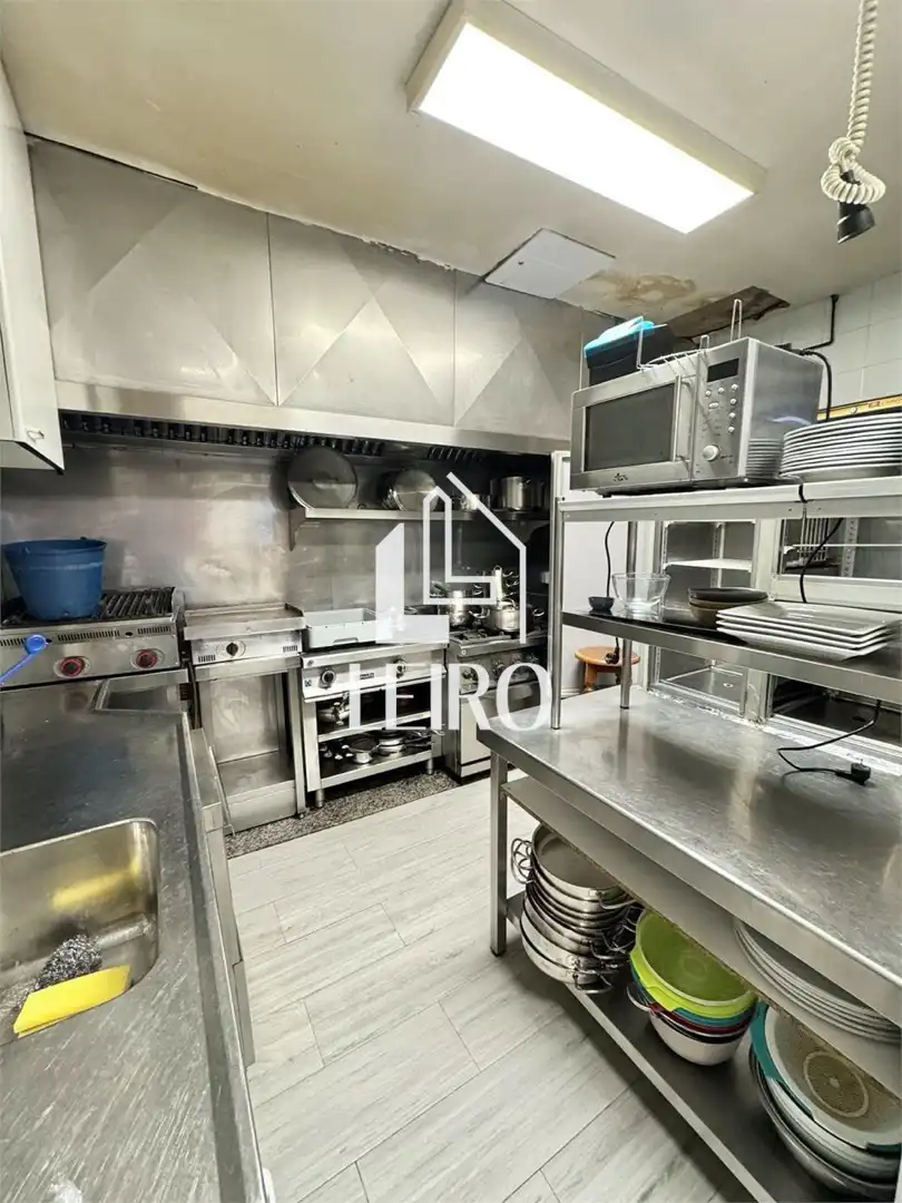 Kitchen of Commercial properties for sale in A Illa de Arousa   with Air Conditioner, Heating and Furnished