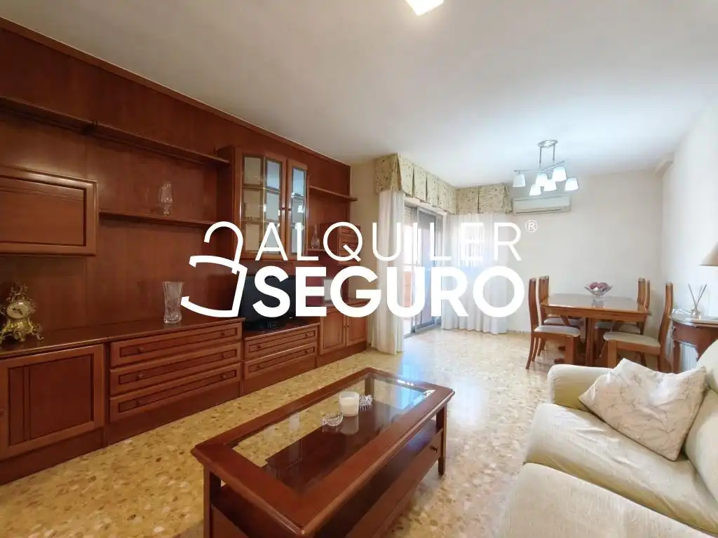 Living room of Flat for rent in Alicante / Alacant  with Air Conditioner, Terrace and Swimming Pool