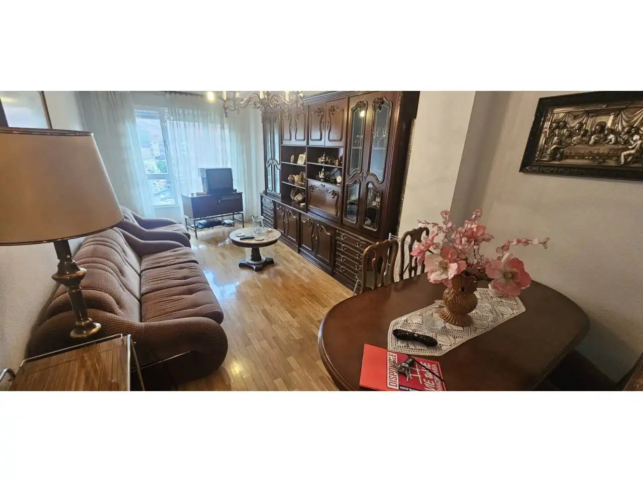 Wohnzimmer von Wohnungen zum Verkauf in León Capital  mit Heizung, Parkett und Abstellraum