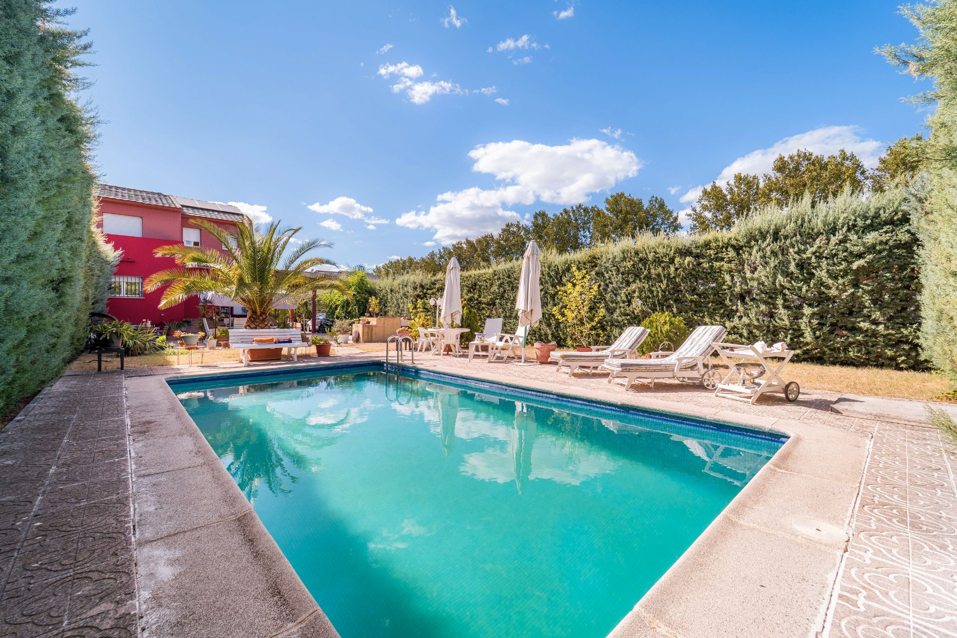 Garden of House or chalet for sale in Villanueva de la Cañada  with Air Conditioner, Heating and Private garden