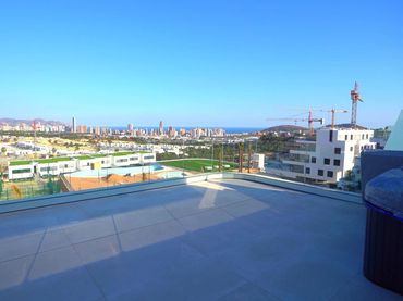 Appartement compact avec piscine à vendre à Finestrat Pueblo