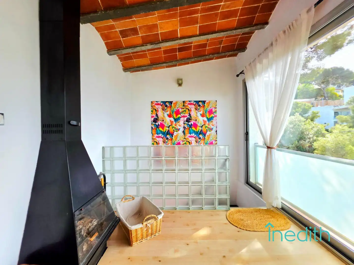 Living room of Houses for sale in Castelldefels  with Air Conditioner, Heating and Private garden