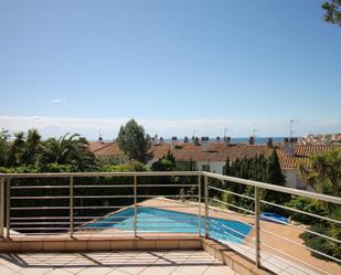 Swimming pool of House or chalet for sale in Palamós  with Air Conditioner, Swimming Pool and Balcony