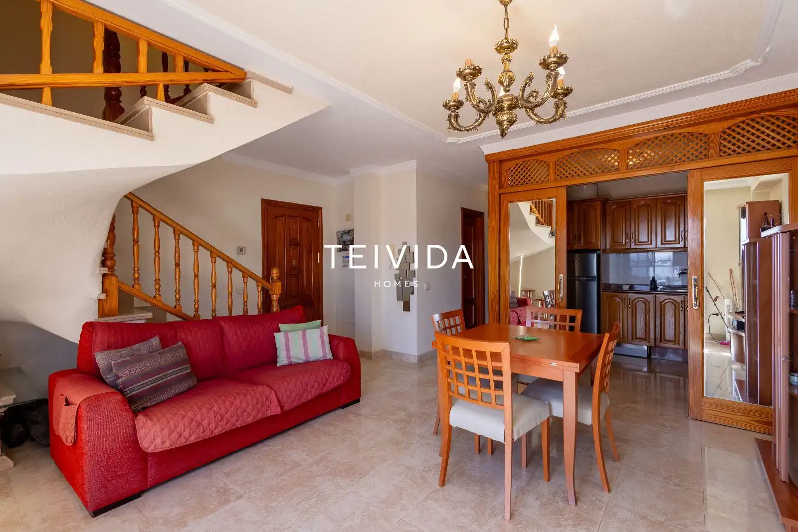 Sala d'estar de Dúplex en venda en Arona