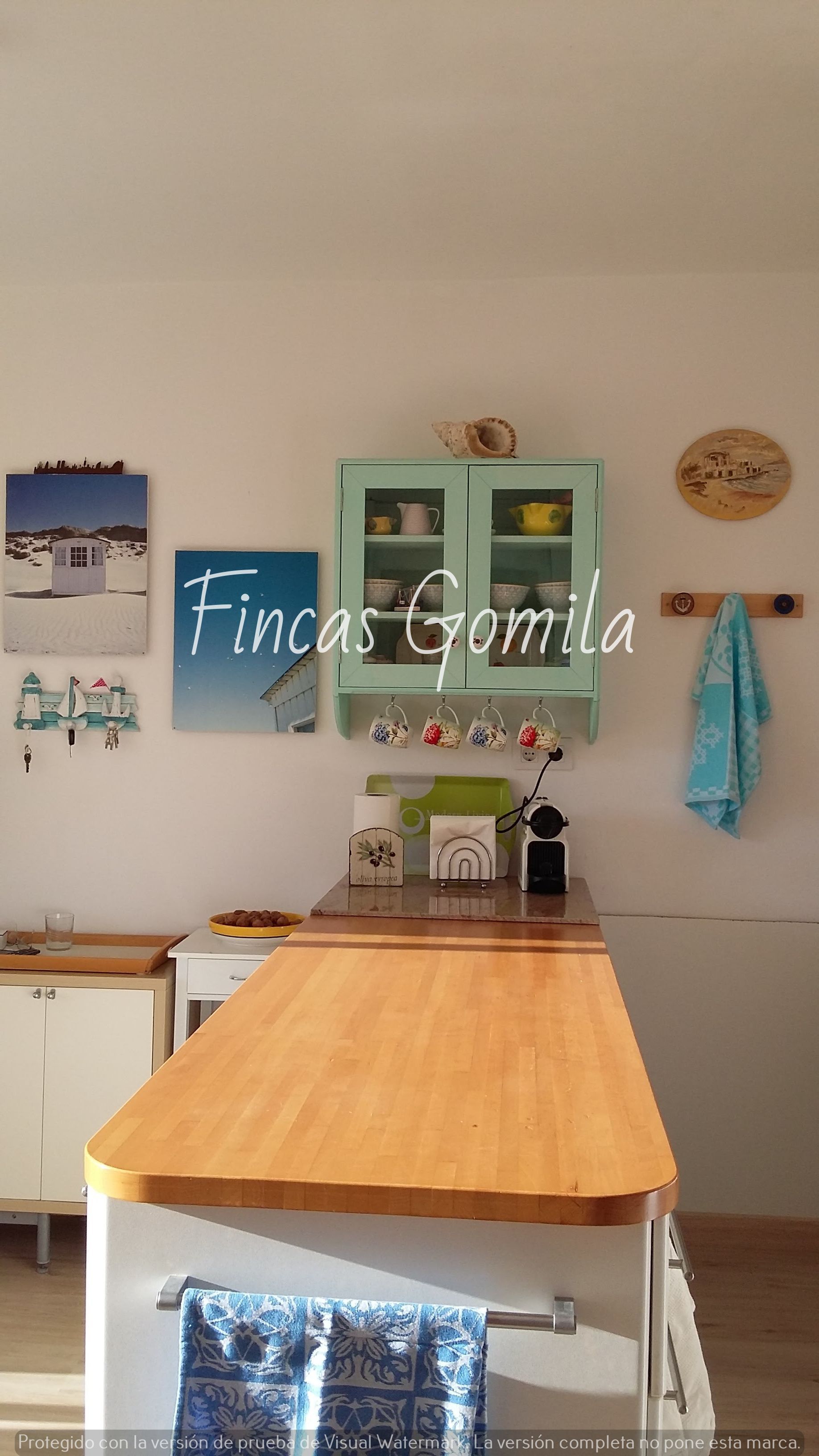 Cuina de Apartament en venda en Es Mercadal amb Aire condicionat, Terrassa i Moblat