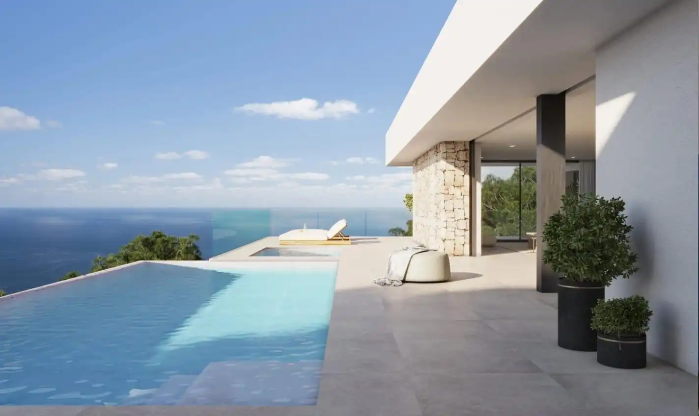Detached house with pool for sale in Cumbre del Sol, imagen 2