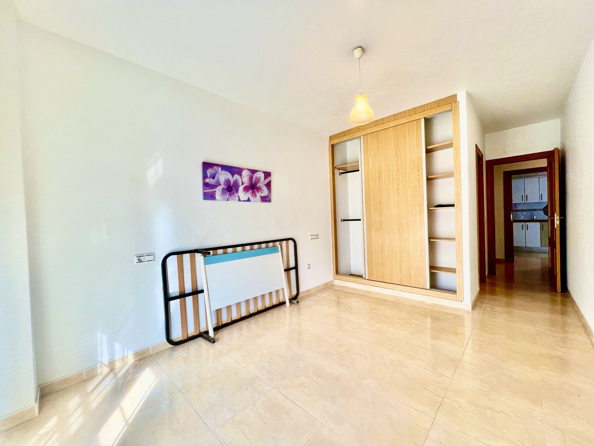 Bedroom of Flat for sale in Vícar  with Air Conditioner, Terrace and Furnished