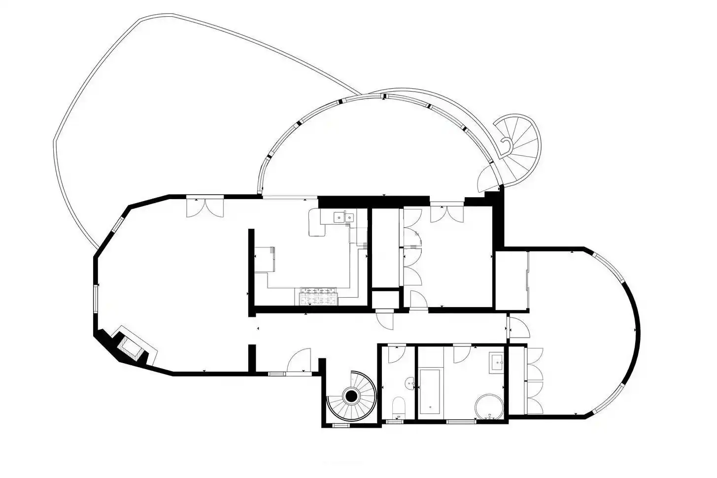 Haus oder Chalet zum Verkauf in Jávea / Xàbia mit Klimaanlage, Privatgarten und Terrasse