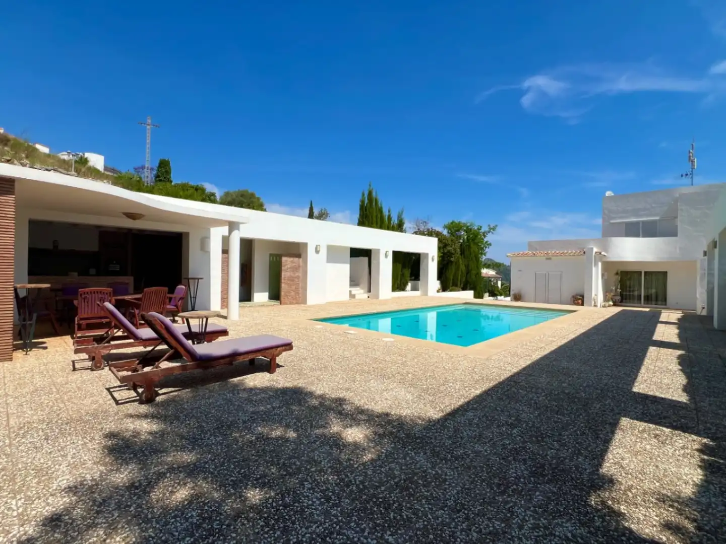 Vista exterior de Casa o xalet en venda en Pedreguer amb Aire condicionat, Calefacció i Jardí privat