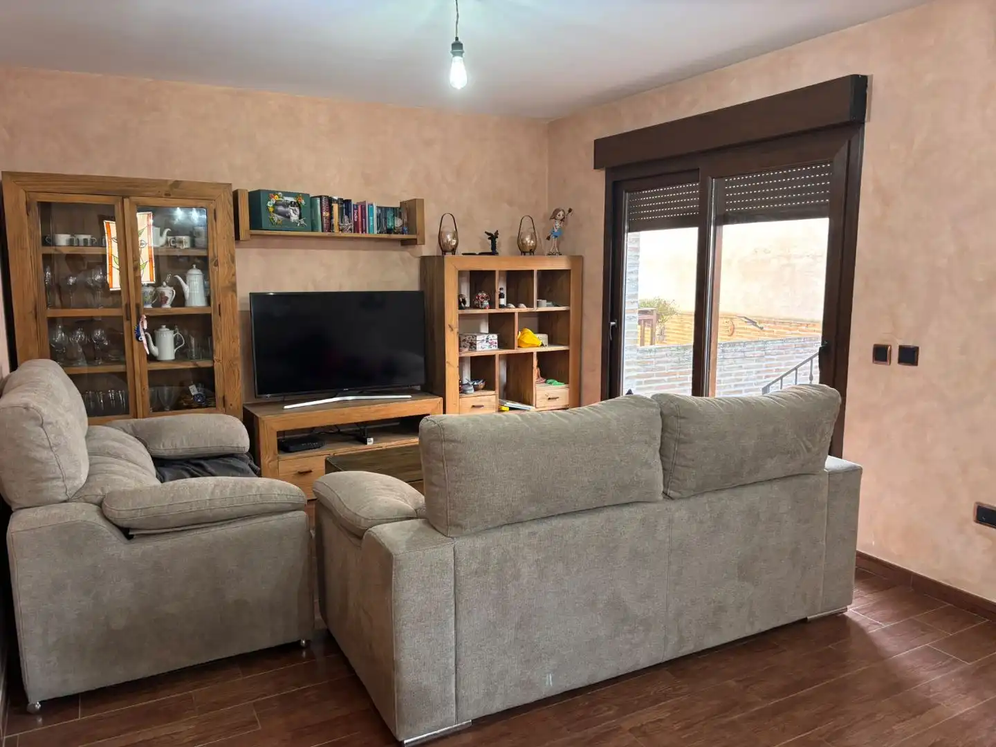 Sala d'estar de Casa o xalet en venda en San Martín de la Vega amb Aire condicionat