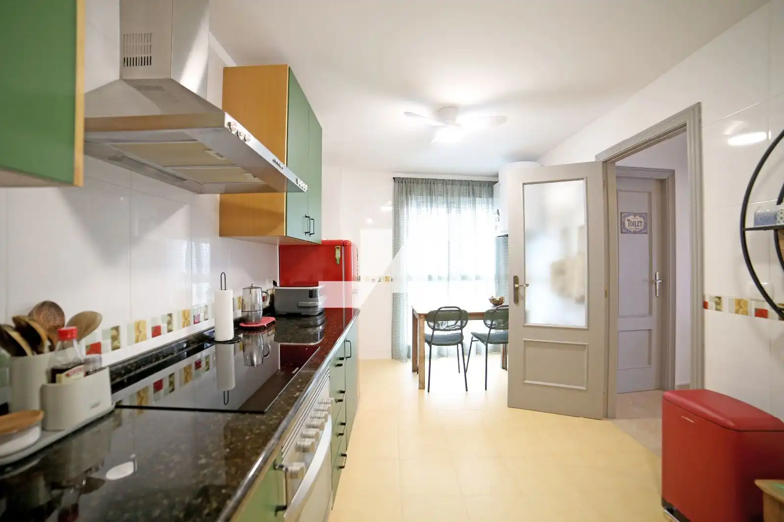 Cocina de Casa adosada en venta en Burriana / Borriana con Aire acondicionado, Calefacción y Amueblado