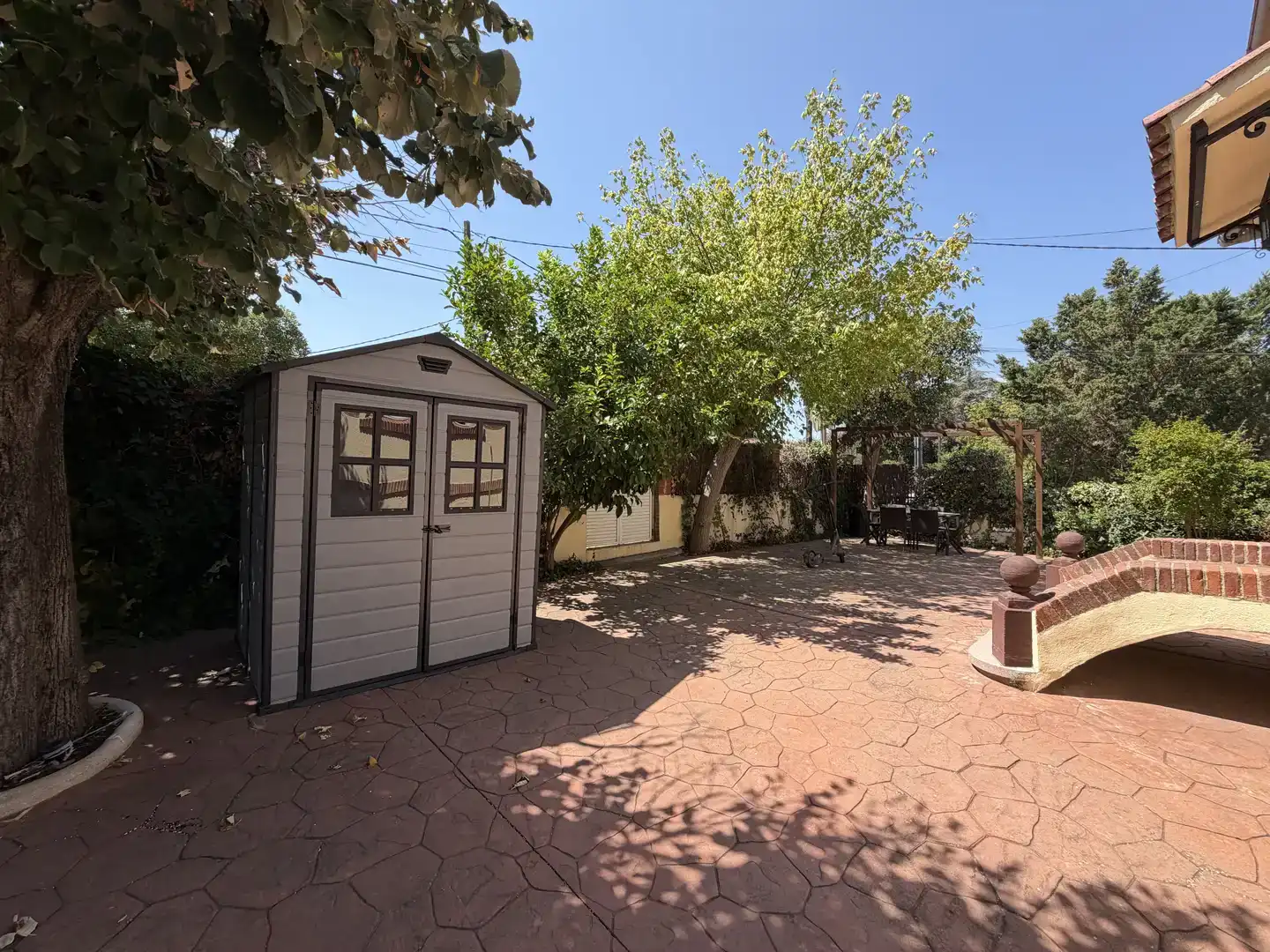 Jardí de Apartament de lloguer en Sant Cugat del Vallès amb Aire condicionat, Jardí privat i Traster