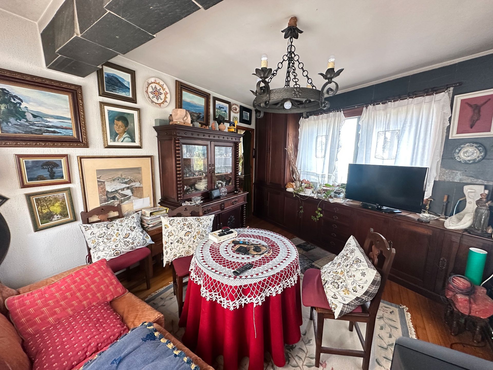 Dining room of Flat for sale in Santiago de Compostela   with Heating, Oven and Washing machine