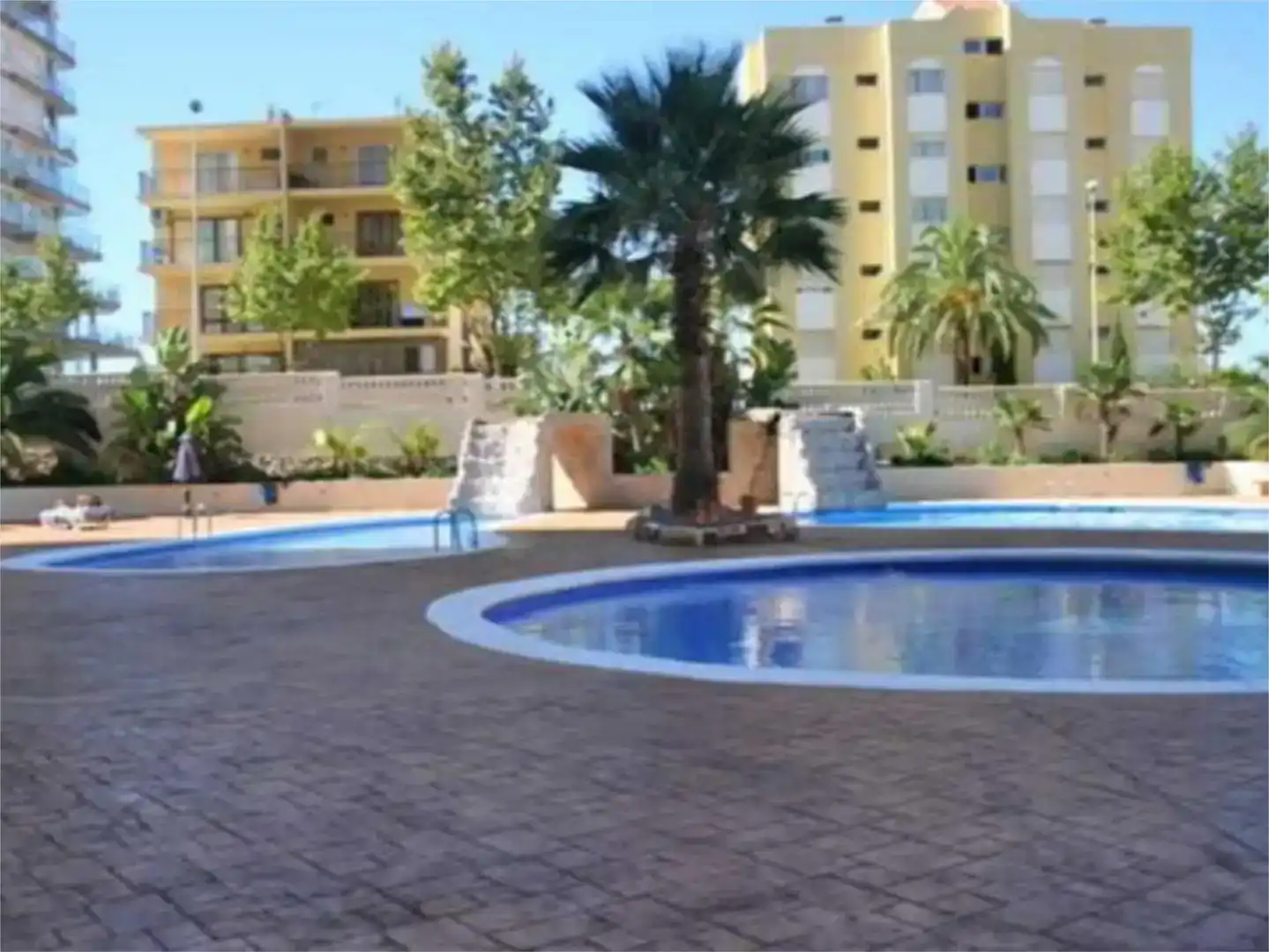 Schwimmbecken von Wohnung zur Miete in Calpe / Calp mit Klimaanlage, Schwimmbad und Möbliert