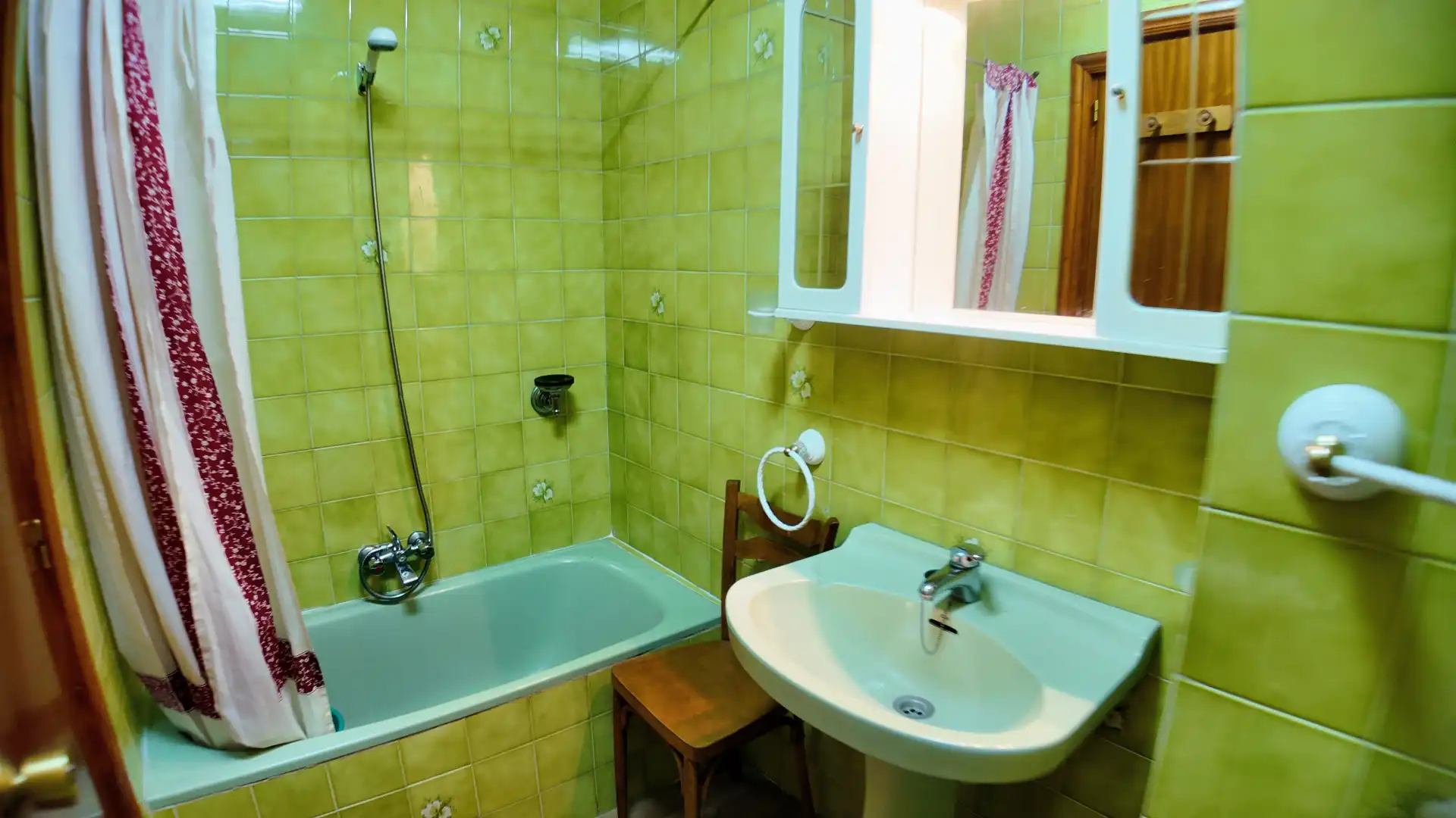 Bathroom of Flat for sale in Herrera de Pisuerga  with Heating, Terrace and Furnished