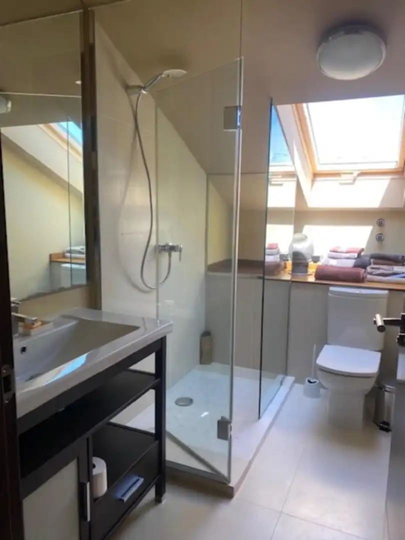 Bathroom of Houses for rent in Oia  with Private garden, Terrace and Swimming Pool