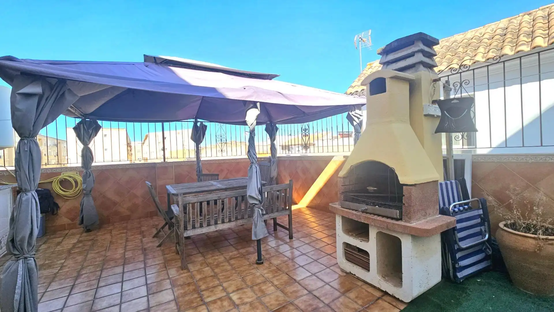 Terrasse von Wohnung zum Verkauf in La Unión mit Klimaanlage, Heizung und Terrasse
