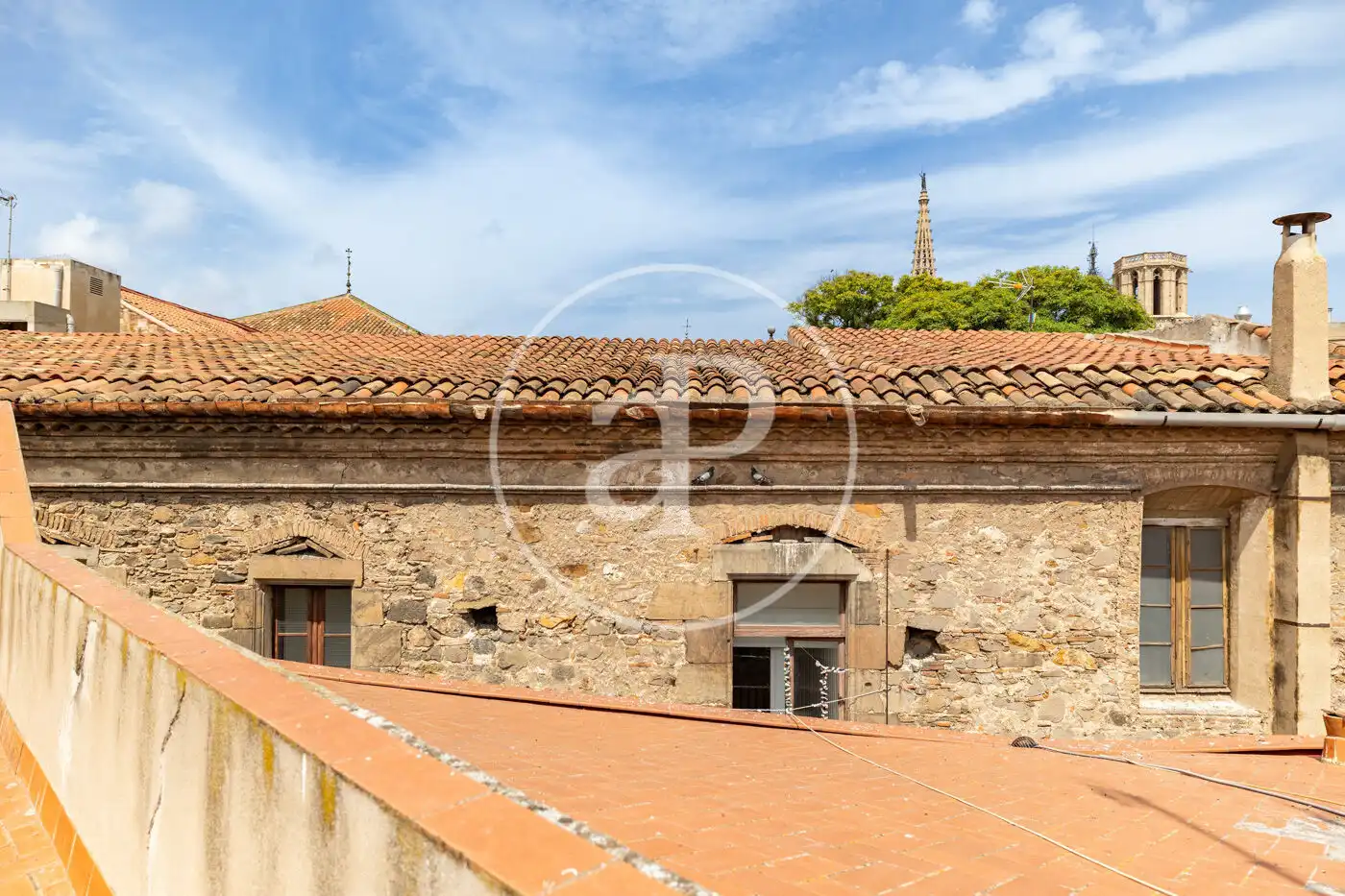 Exterior view of Flat for sale in Barcelona  with Heating, Furnished and Balcony