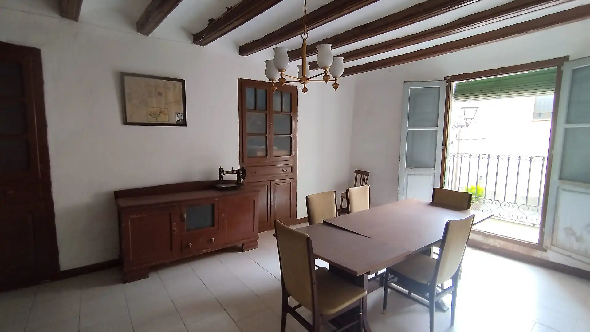 Comedor de Finca rústica en venta en Colungo con Jardín privado, Terraza y Trastero