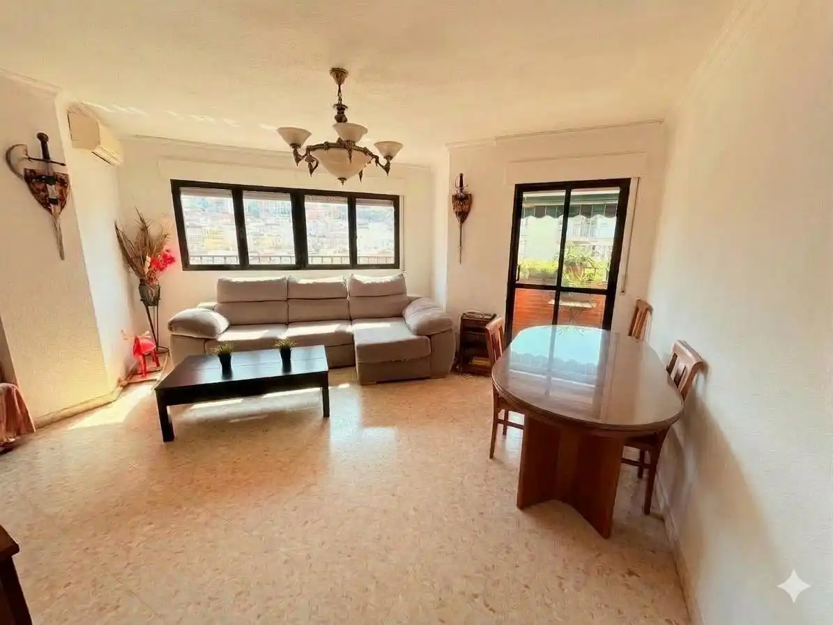 Living room of Flat for sale in Málaga  with Air Conditioner