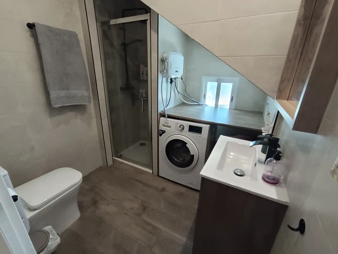 Baño de Casa o chalet en venta en El Viso de San Juan con Aire acondicionado, Jardín privado y Terraza