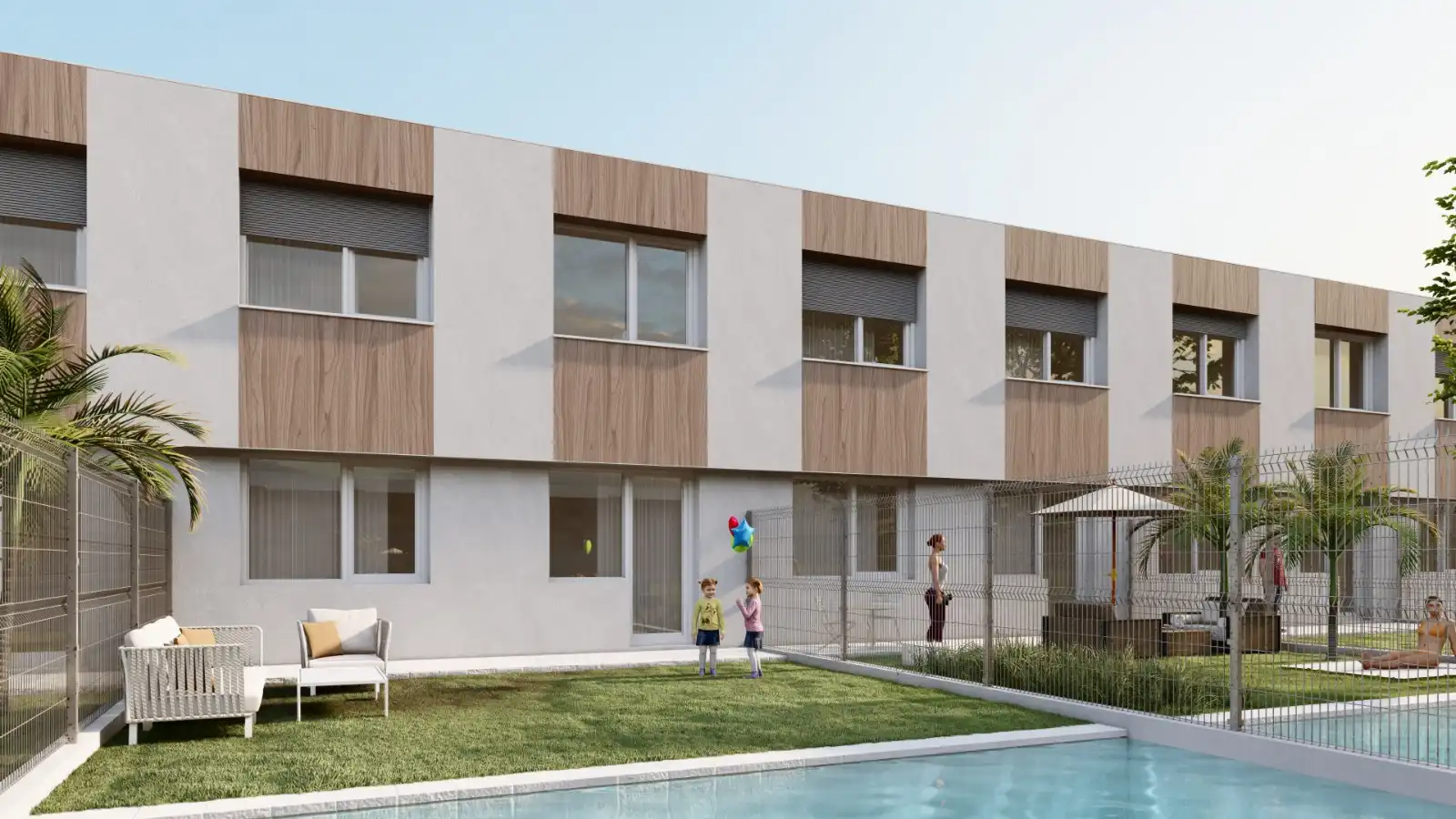 Exterior view of Detached homes for sale in Villalobón  with Private garden