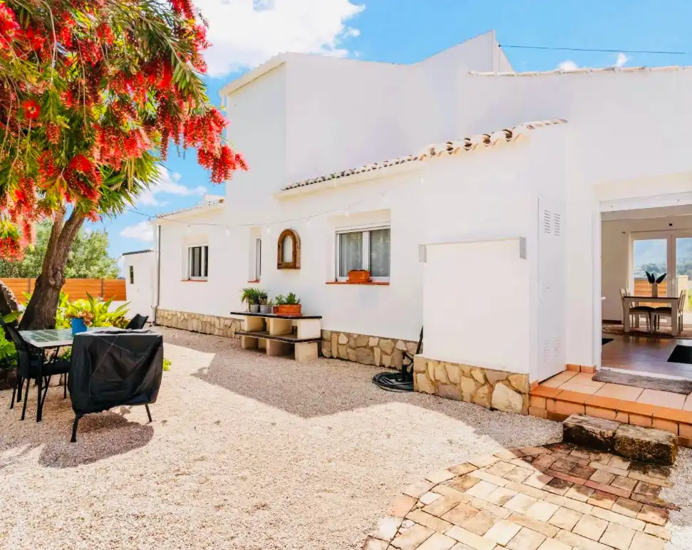 Exterior view of Houses for sale in Murla  with Air Conditioner, Heating and Private garden