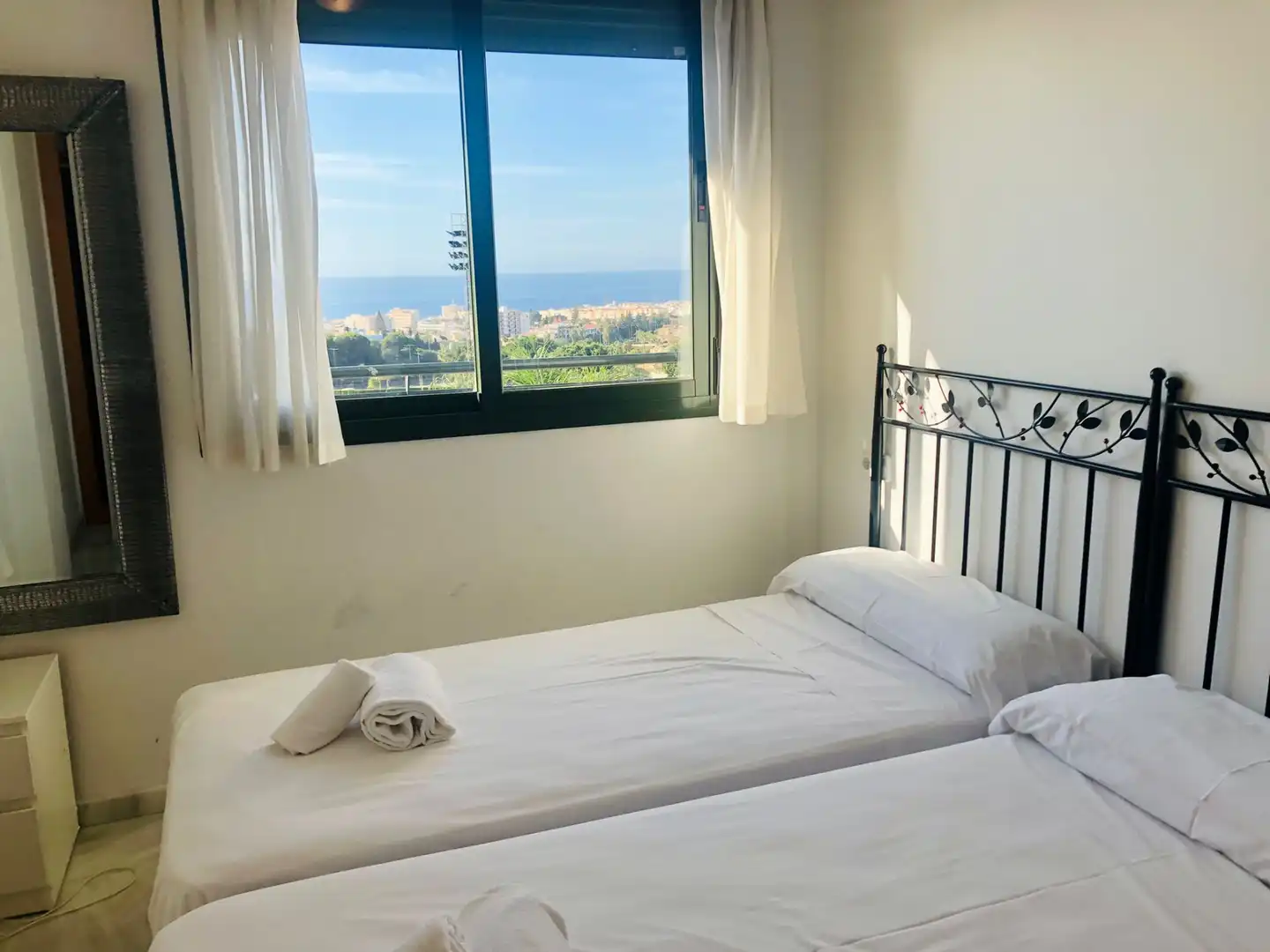 Bedroom of Attic for rent in Nerja  with Air Conditioner, Heating and Terrace