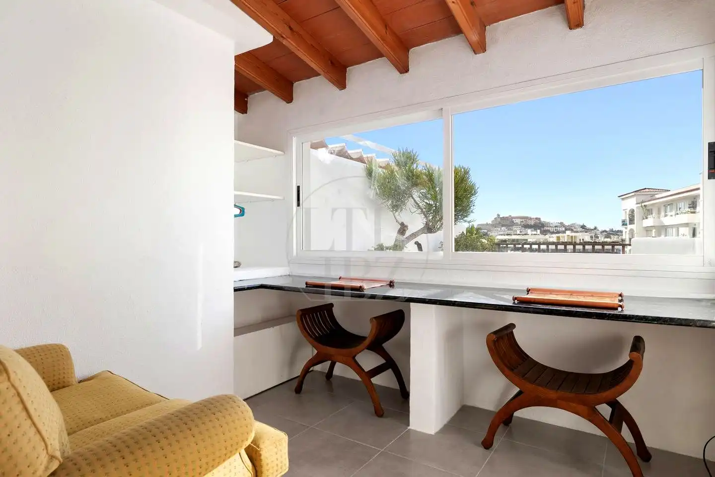 Außenansicht von Dachboden zur Miete in Eivissa mit Terrasse, Möbliert und Internet