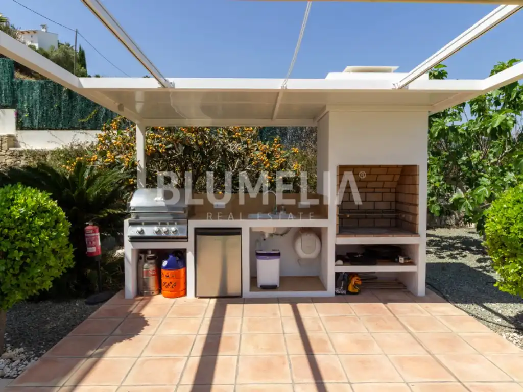 Cuina de Casa o xalet en venda en Jávea / Xàbia amb Aire condicionat, Calefacció i Jardí privat