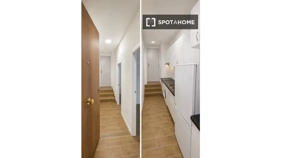 Wohnung zur Miete in Madrid mit Klimaanlage, Heizung und Möbliert