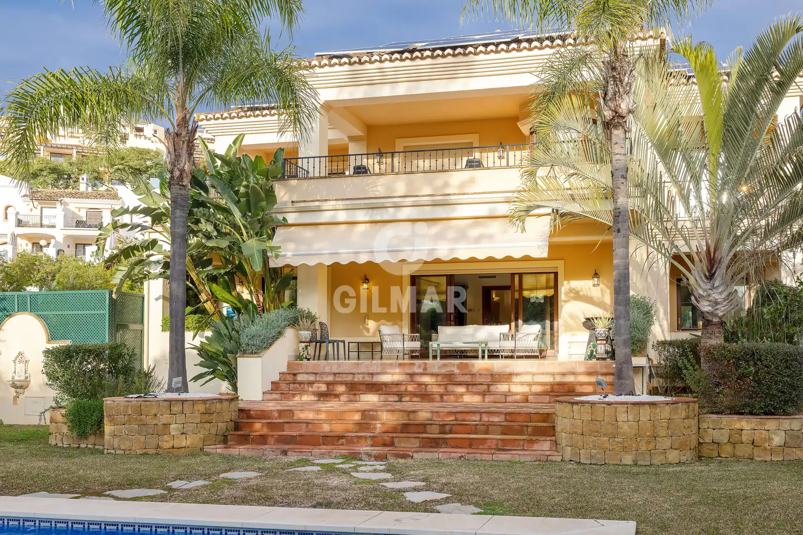 Jardín de Casa o chalet en venta en Benahavís con Calefacción, Jardín privado y Piscina