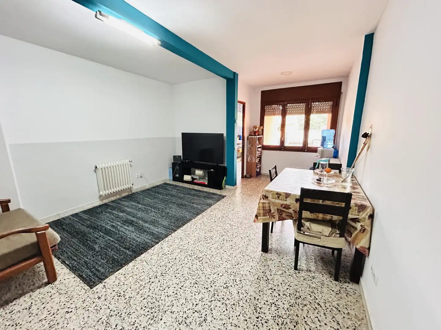 Sala de estar de Piso en venta en Manlleu con Calefacción y Terraza
