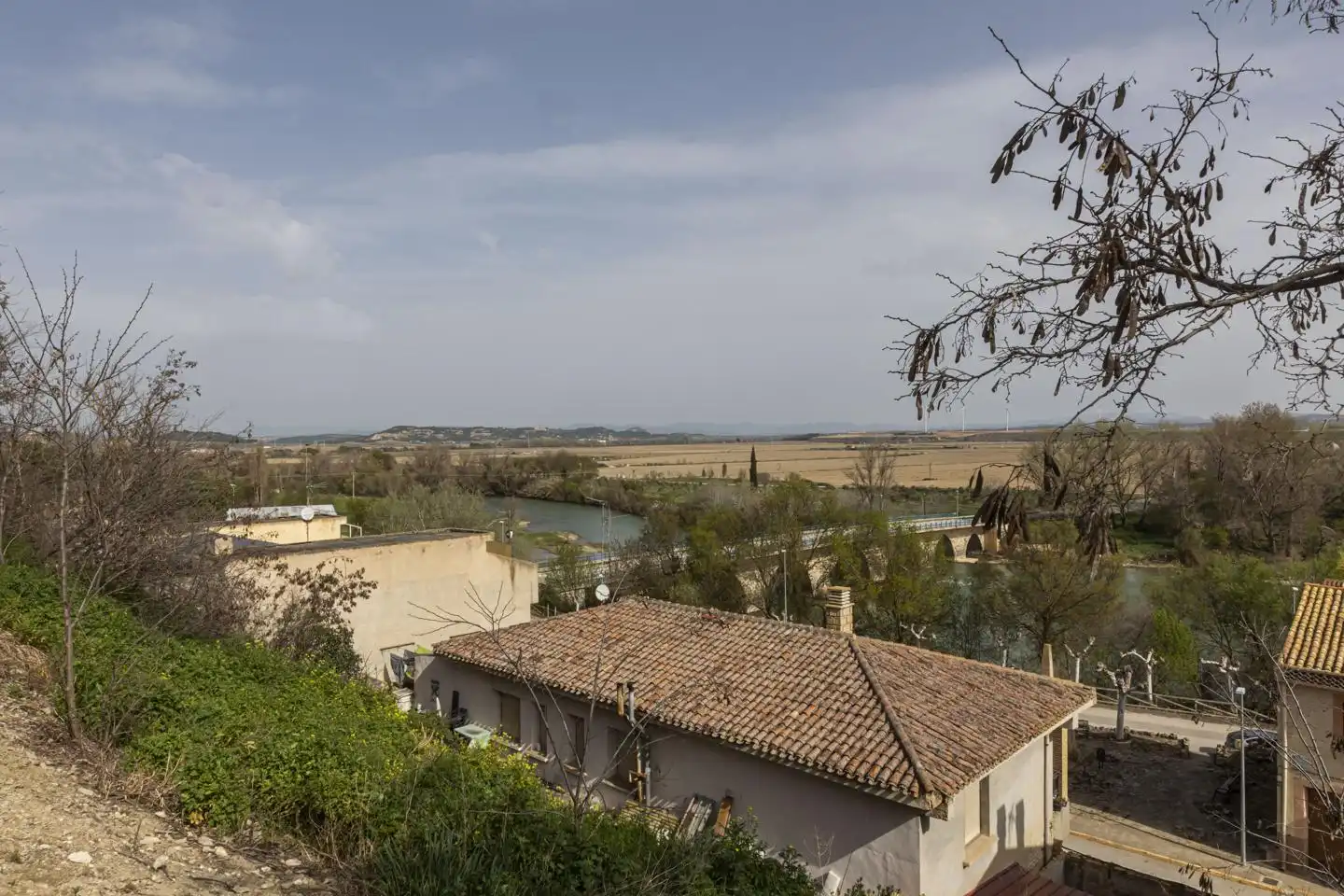 Vista exterior de Casa o chalet en venta en Miranda de Arga con Aire acondicionado, Calefacción y Jardín privado