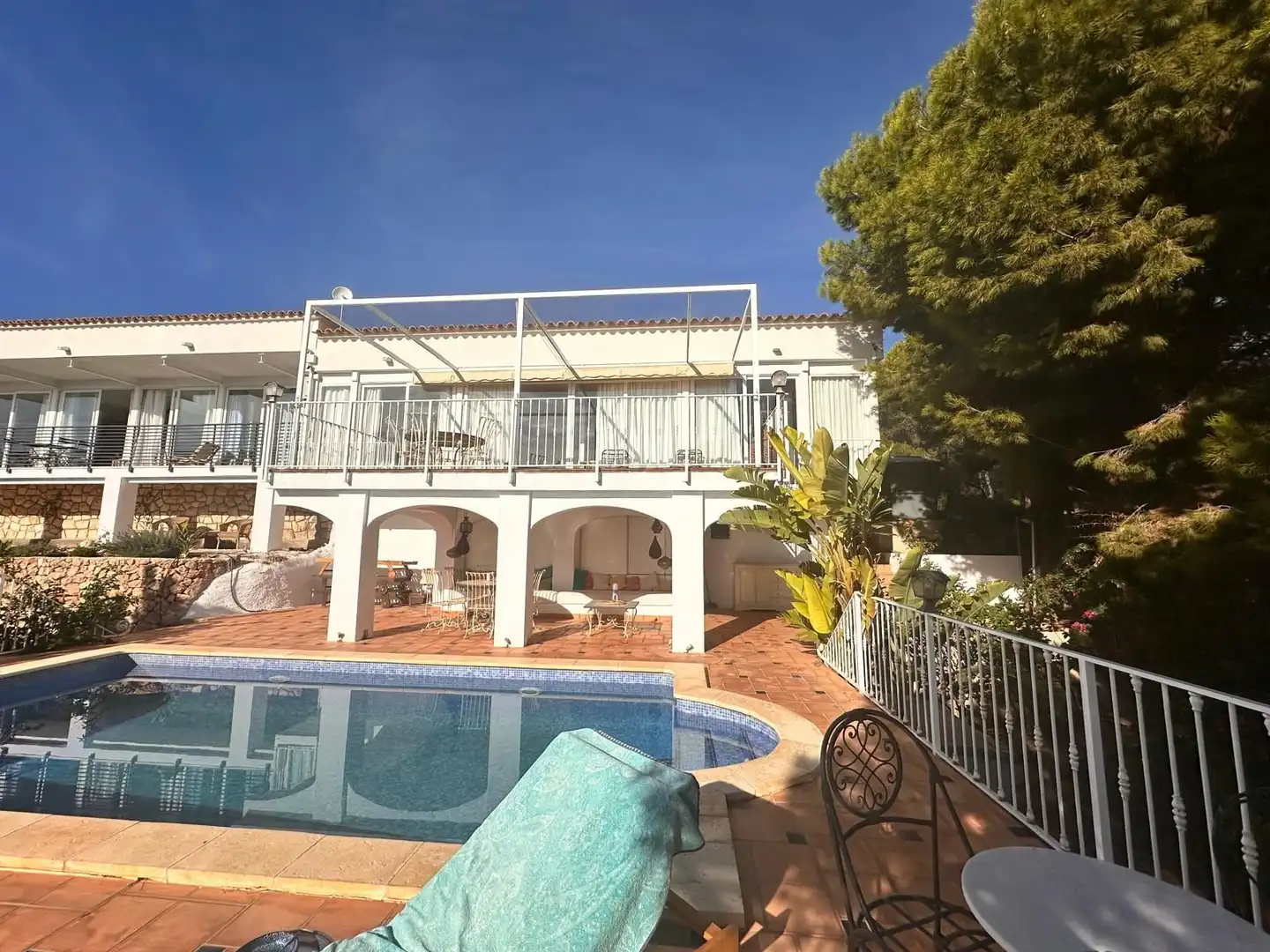 Vista exterior de Casa o chalet de alquiler en Altea con Aire acondicionado, Calefacción y Jardín privado