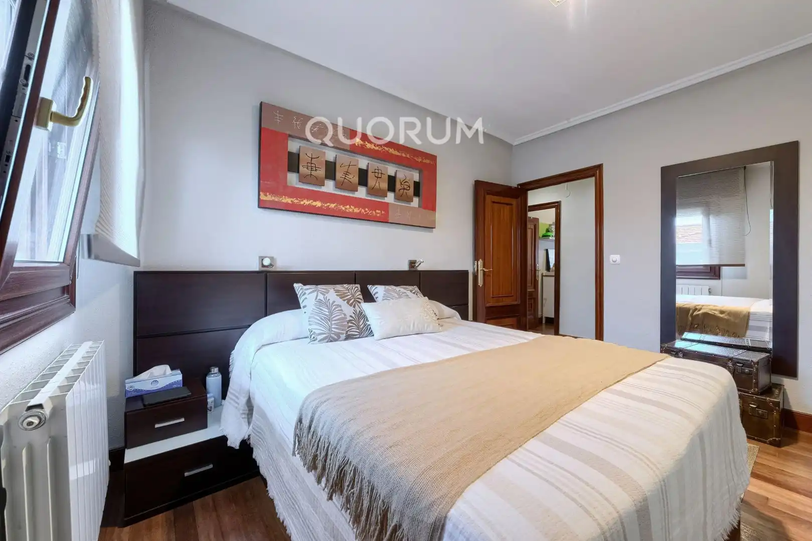 Schlafzimmer von Wohnung zum Verkauf in Basauri  mit Heizung, Terrasse und Balkon