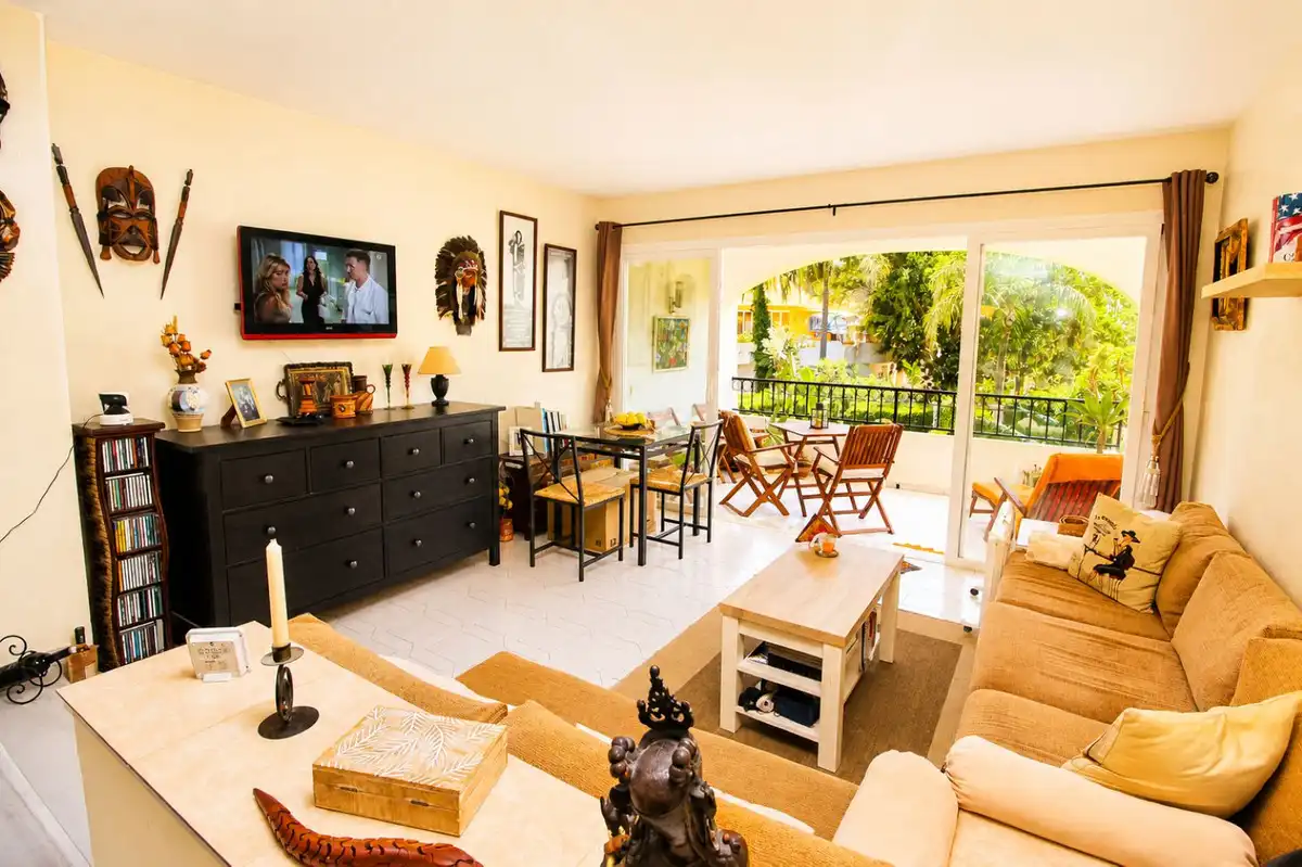 Living room of Study for sale in Mijas  with Air Conditioner and Terrace