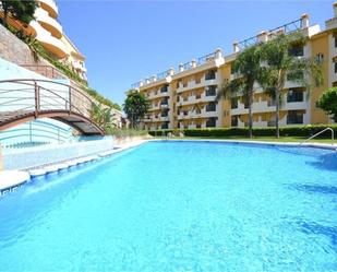 Swimming pool of Flat for sale in Marbella  with Air Conditioner, Terrace and Storage room