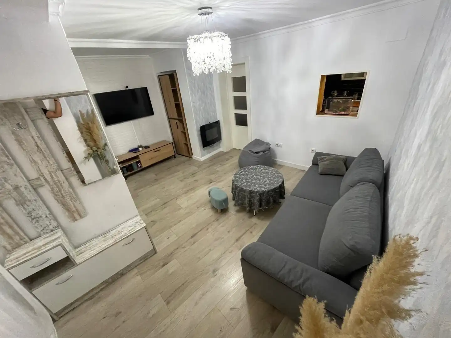Sala de estar de Casa adosada en venta en Málaga con Aire acondicionado, Calefacción y Terraza