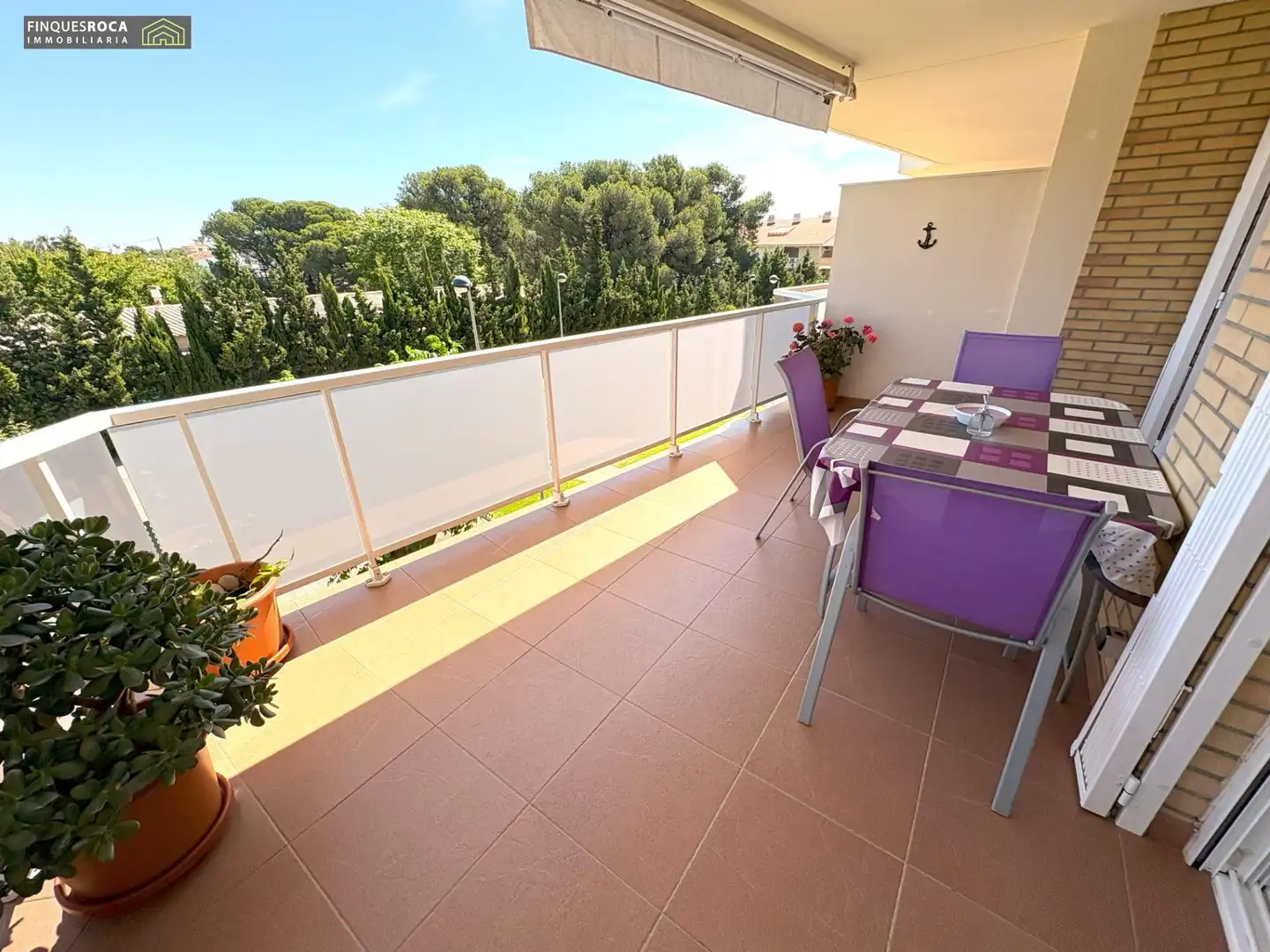 Terraza de Apartamento en venta en Alcanar con Calefacción, Terraza y Piscina