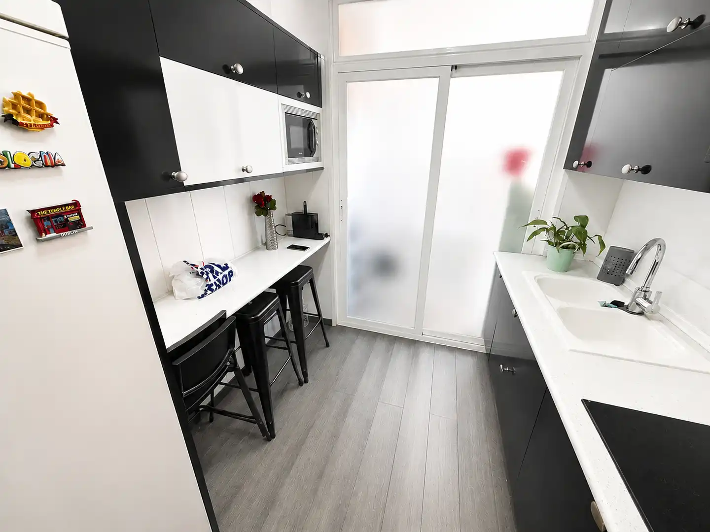 Kitchen of Flat for sale in Lleida  with Air Conditioner, Heating and Furnished