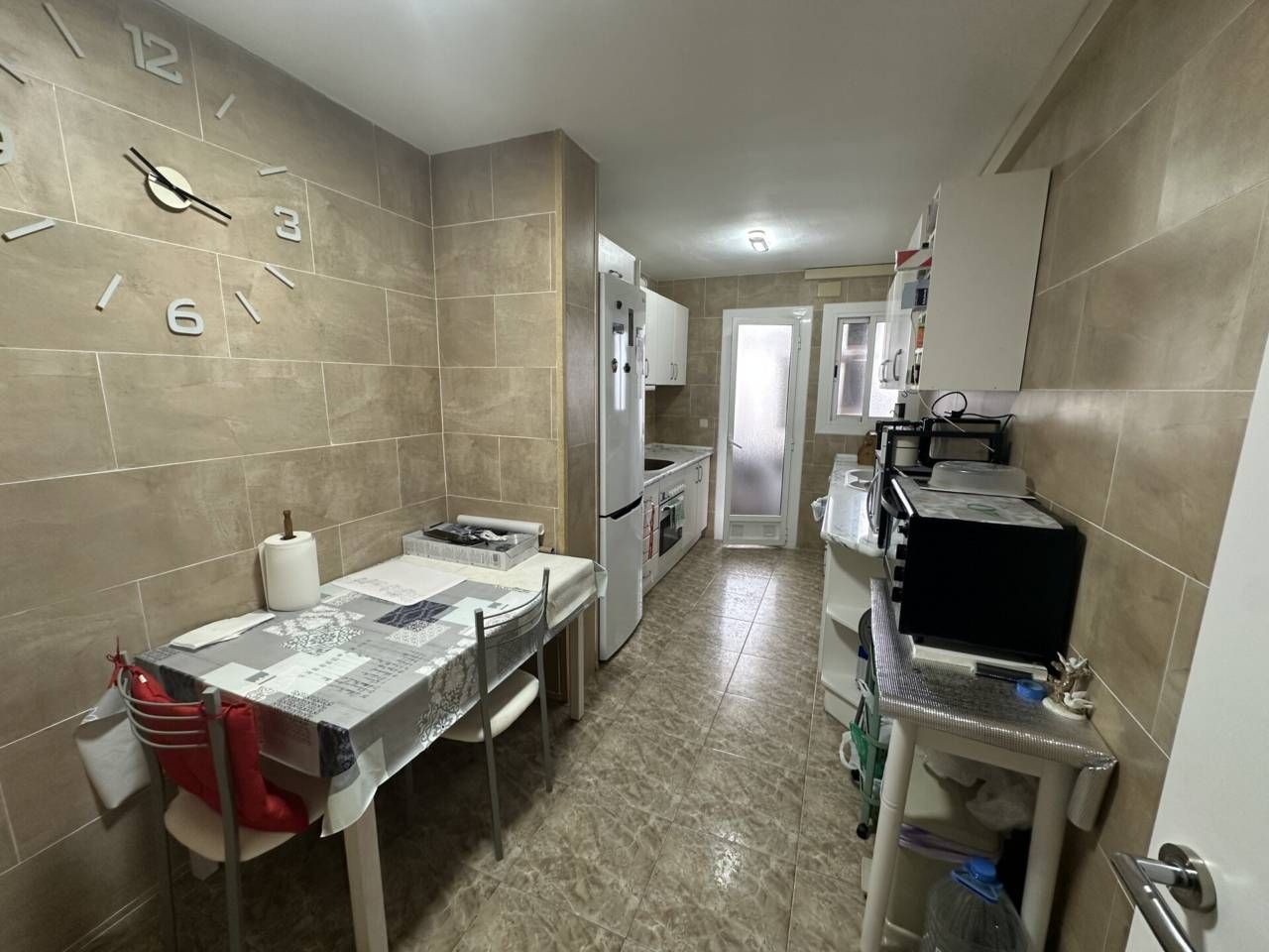 Kitchen of Flat for sale in  Tarragona Capital  with Air Conditioner, Storage room and Balcony