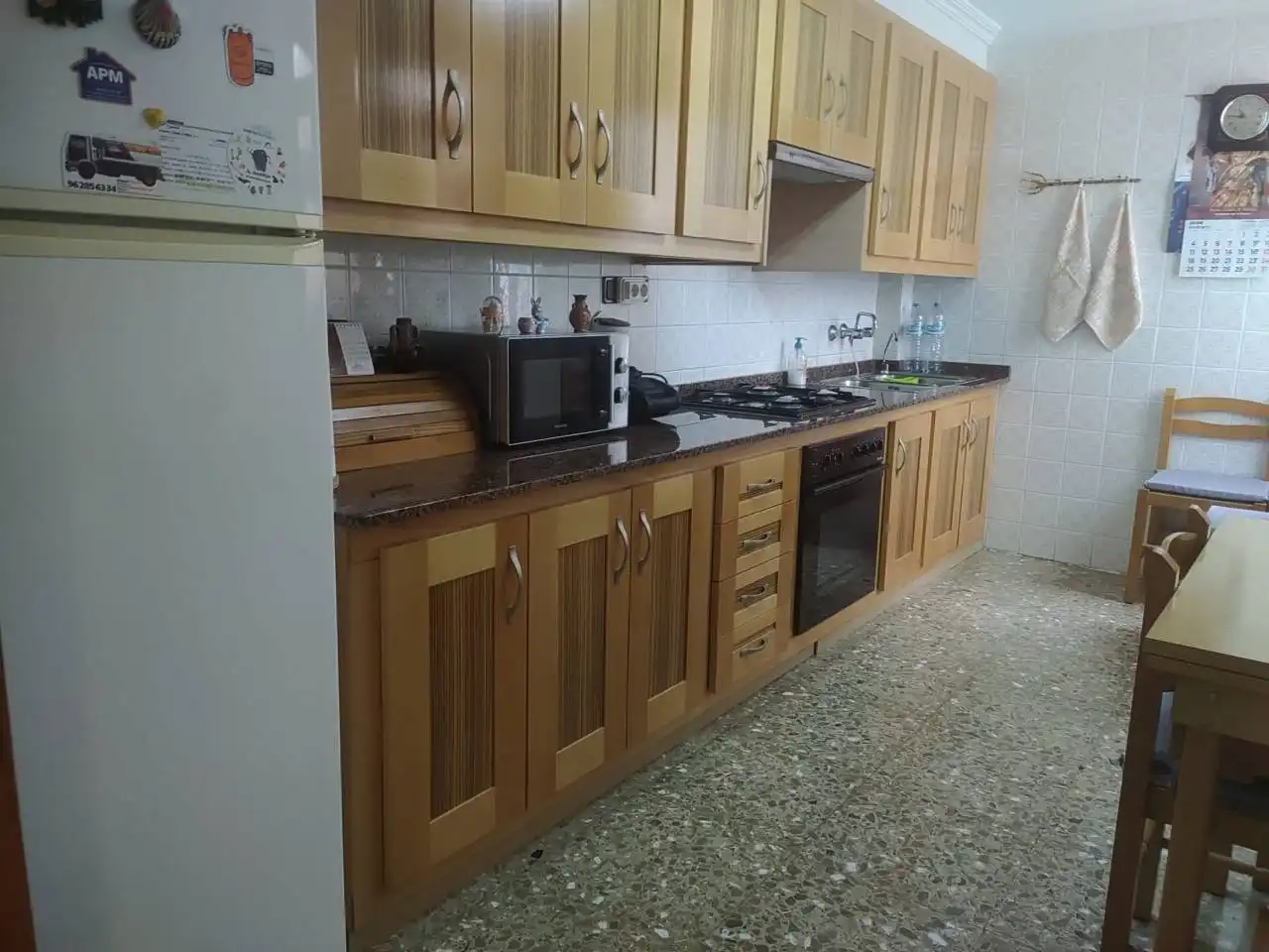 Kitchen of Flat for sale in Elche / Elx  with Furnished and Balcony